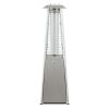 9500 BTU Portable Tabletop Pyramid Patio Heater with Glass Tube