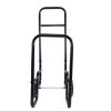 Heavy-Duty Firewood Rack Log Cart Carrier, Rolling Steel