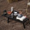 1pc outdoor picnic table multifunctional folding drain picnic table storage folding net table outdoor barbecue table camping net table