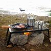 1pc outdoor picnic table multifunctional folding drain picnic table storage folding net table outdoor barbecue table camping net table
