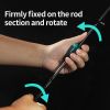 Fishing Rod Fixed Ball Rod Ball Mini Protection Anti-Collision Rod Retractor Fishing Rod Stopper Fishing Accessories